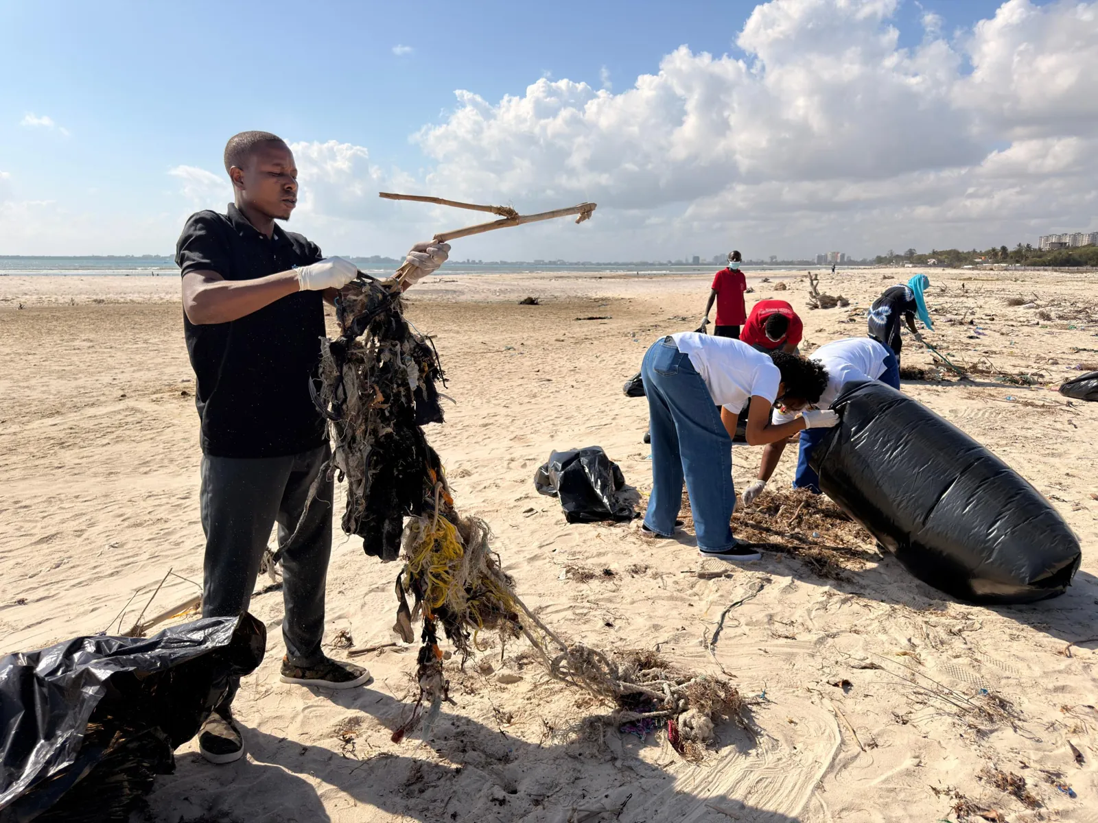 WEMASA and UNESCO clean up Mbezi Beach for World Cleanup Day 2026